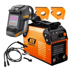 Kit Inverter 1 Soldadora Iron-140 + 1 Mascara + 2 Escuedras - Lusqtoff