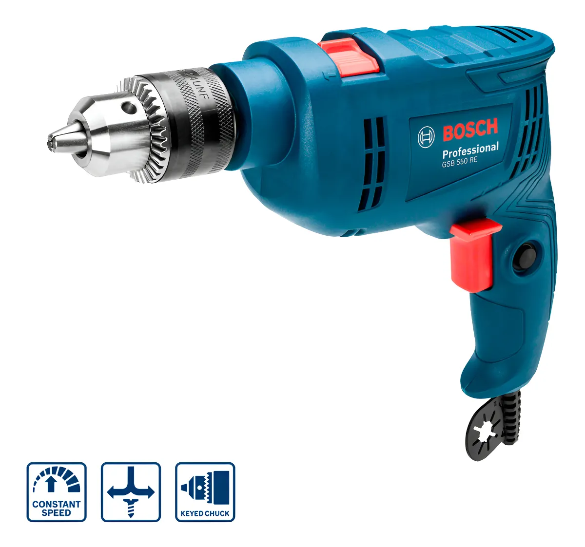Taladro Con Percutor GSB 550 Re - Bosch