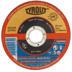 Disco Recto De Corte 4 ½" 114x1.6x22 - Tyrolit