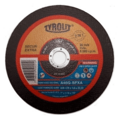 Disco Recto De Corte 7" 178x1.66x122 - Tyrolit