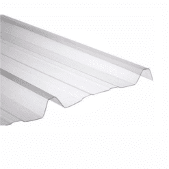 Chapa Trapezoidal Policarbonato Transparente