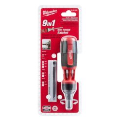 Destornillador Multi Punta Con Criquet 9 en 1 4822-2322 - Milwaukee